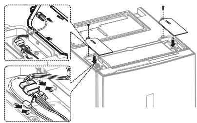 SAMSUNG RL-56 - REVERSING THE DOOR - 17