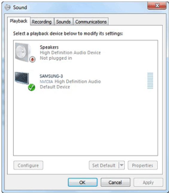 SAMSUNG SP-M251 - 2-11-2. Configuring the Audio Settings for Your PC - 3