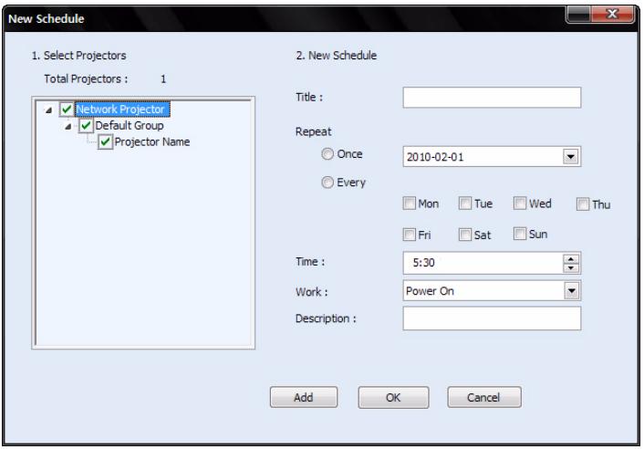 SAMSUNG SP-M256 - : Connecting the Web browser from Samsung Projector Manager - 2