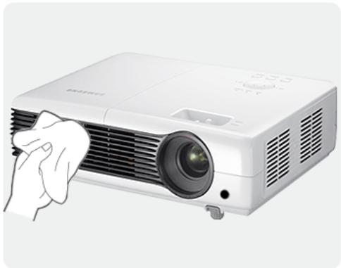 SAMSUNG SP-M256 - Cleaning Inside the Projector - 1