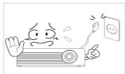 SAMSUNG SP-M256 - Caution - 2