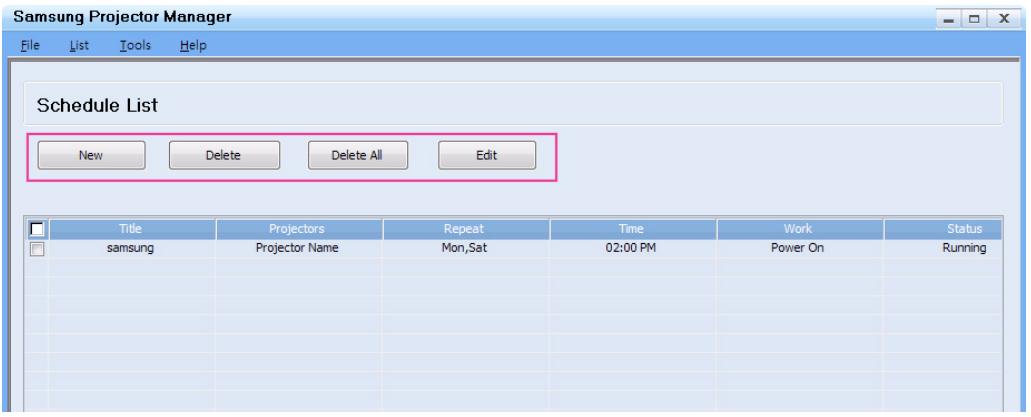 SAMSUNG SP-M256 - : Connecting the Web browser from Samsung Projector Manager - 1