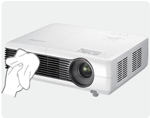 SAMSUNG SP-M300 - Cleaning Inside the Projector - 1