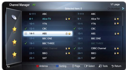 SAMSUNG T20A350 - Channel Manager - 1