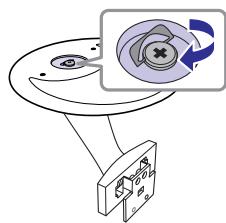 SAMSUNG T20A350 - Installing the Stand - 4