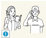 SAMSUNG T20A350 - Caution - 5