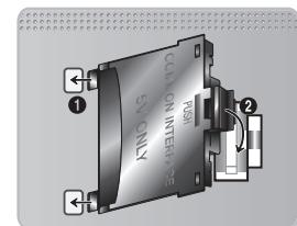 SAMSUNG T20A350 - Attaching the CI Card Adapter - 2