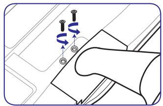 SAMSUNG T20A350 - Preparing before installing Wall-Mount/Desktop Stand - 2