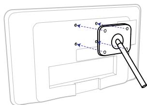 SAMSUNG T20A350 - Attaching a Wall Mount/Desktop Stand - 2