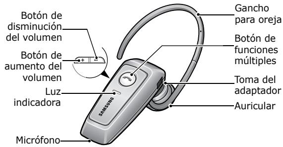 SAMSUNG WEP250 - Panorama general de los auriculares - 1