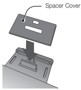 SAMSUNG DA-E750 - USING THE SPACER COVER - 3