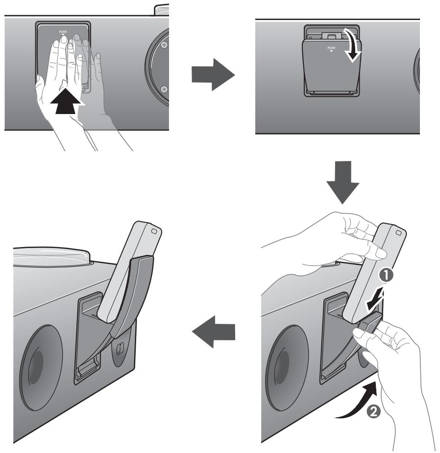 SAMSUNG DA-E750 - UTILIZZO DELLA COPERTURA DEL DISTANZIALE - 6