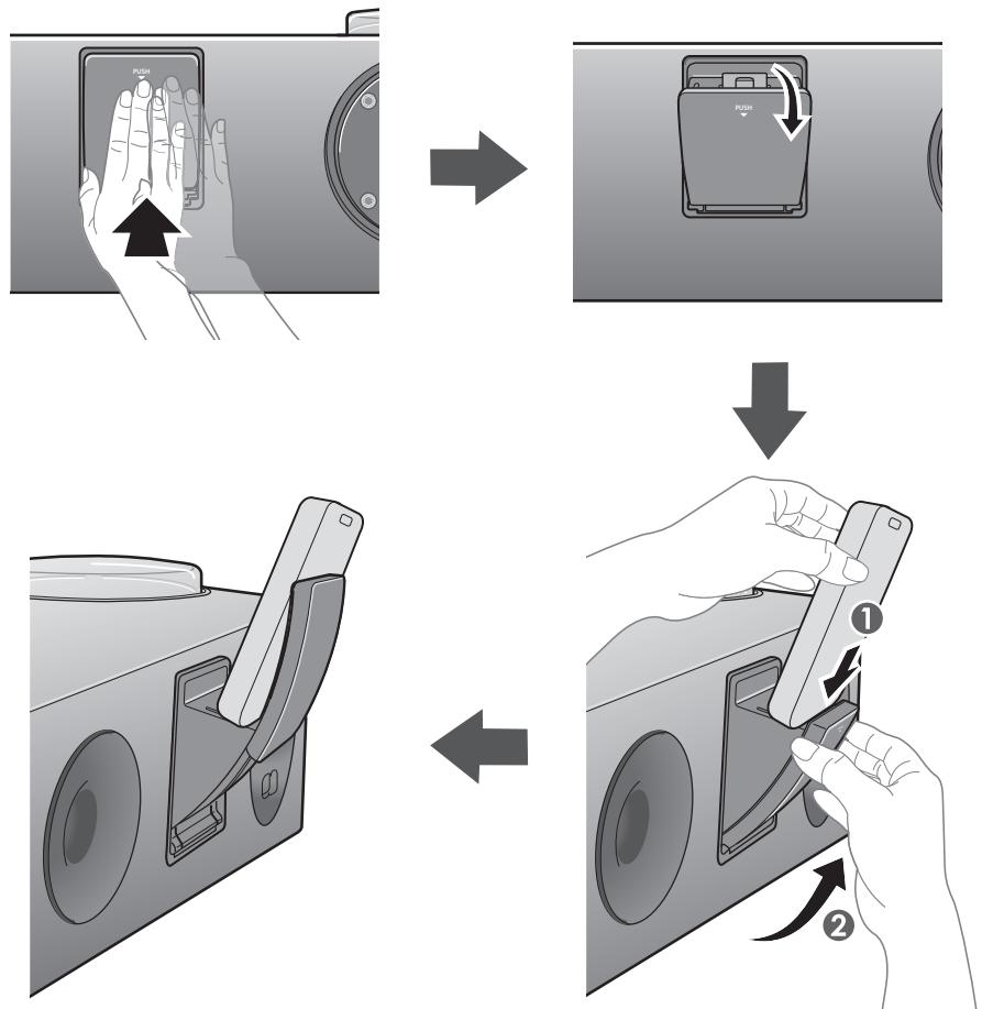 SAMSUNG DA-E750 - USING THE SPACER COVER - 6