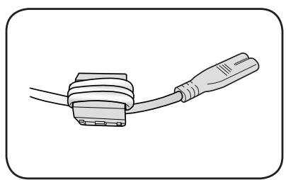 SAMSUNG DA-E750 - ANBRINGEN DES FERRIT RINKERNS AM NETZKABEL - 4