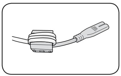 SAMSUNG DA-E750 - INSTALLING THE TOROIDAL FERRITE ON THE POWER CABLE - 4