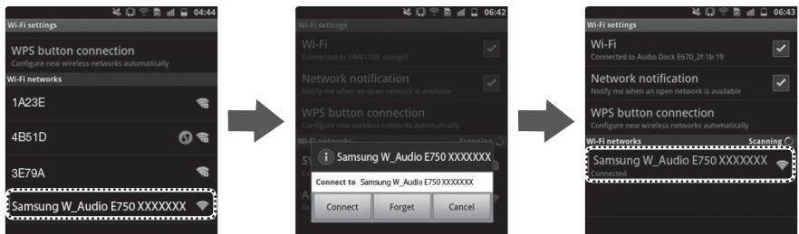 SAMSUNG DA-E750 - Das Kabellose Audio System mit Docking Station über eine JBC (JukeBox Connect) Verbindung anschließen - 1