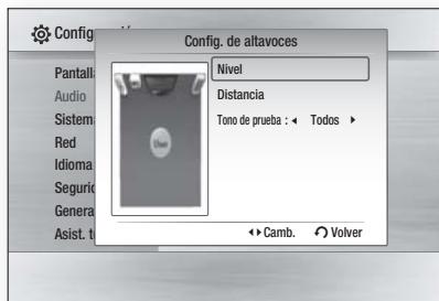 SAMSUNG HT-C5800 - Tono de prueba - 1