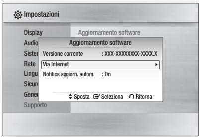 SAMSUNG HT-C5800 - Aggiornamento software - 1
