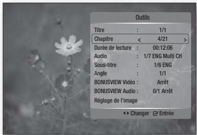 SAMSUNG HT-C5800 - Utilisation du bouton TOOLS - 2