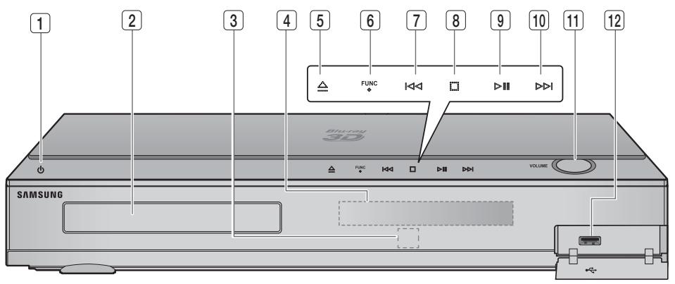 SAMSUNG HT-C5800 - Panneau avant - 1