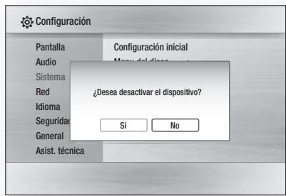 SAMSUNG HT-C5800 - DivX(R) Desactivación - 1
