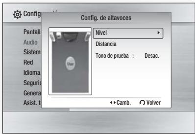 SAMSUNG HT-C5800 - Config. de altovasces - 1