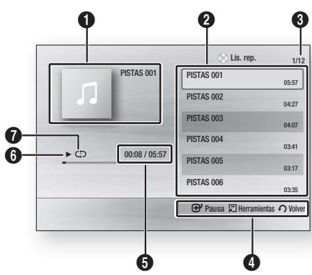 SAMSUNG HT-C5800 - Reproducción de un CD de audio (CD-DA)/MP3 - 1