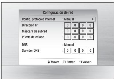 SAMSUNG HT-C5800 - Configuración de una connexion con cable - Manual - 1