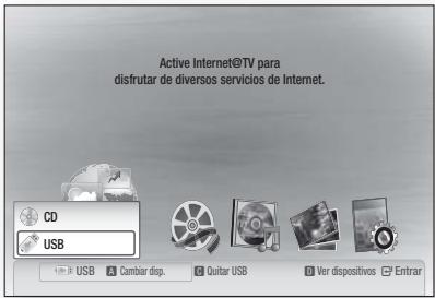 SAMSUNG HT-C5800 - Reproduccion de un dispositivo de almacenamento USB - 2