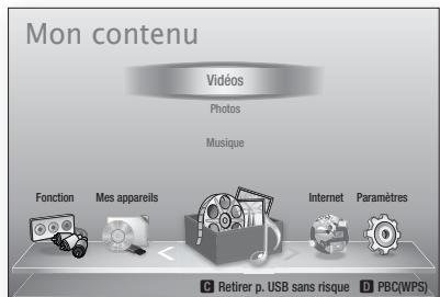 SAMSUNG HT-D5330 - Lecture d'un enregistrement USB - 2
