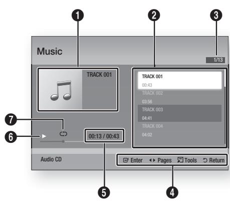 SAMSUNG HT-D5330 - Playing an Audio CD (CD-DA)/MP3 - 1