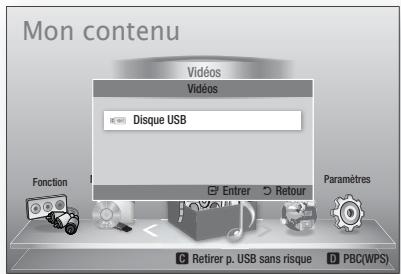 SAMSUNG HT-D5330 - Lecture d'un enregistrement USB - 3