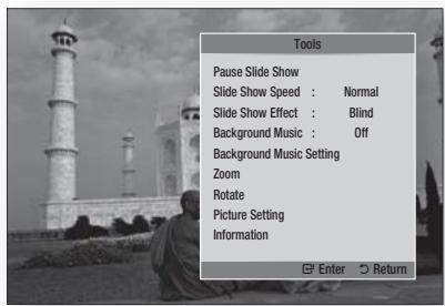 SAMSUNG HT-D5330 - Using the TOOLS button - 2