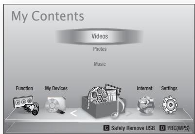 SAMSUNG HT-D5330 - Playing back a USB Storage Device - 2