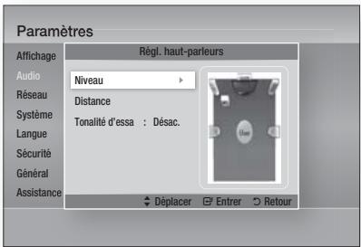 SAMSUNG HT-D5350 - Régl. haut-parleurs - 1