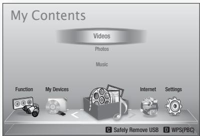 SAMSUNG HT-D5350 - Playing back a USB Storage Device - 2
