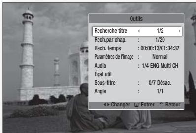 SAMSUNG HT-D5350 - Utilisation de la touche TOOLS - 2