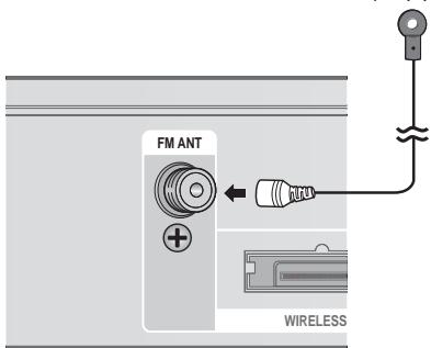 SAMSUNG HT-D5350 - Connecting the FM Antenna - 1