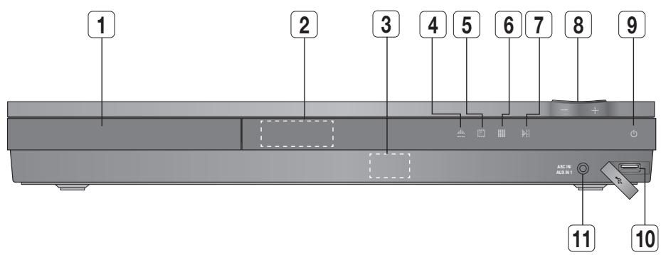 SAMSUNG HT-D555 - Pannello anteriore - 1