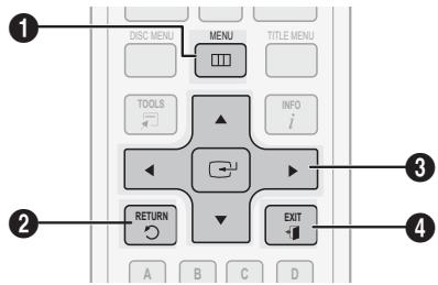 SAMSUNG HT-D555 - Impostazione del menu di configurazione - 1