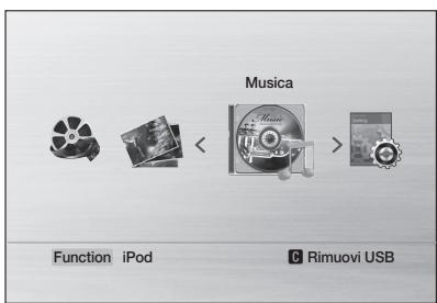 SAMSUNG HT-D555 - Ascolto di musica (modo IPOD) - 1