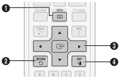 SAMSUNG HT-D555 - Setting the Setup menu - 1