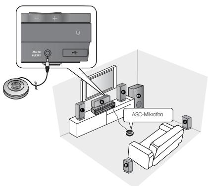 SAMSUNG HT-D555 - Automatische Tonkalibrierung (ASC) - 1