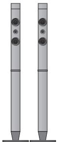 SAMSUNG HT-D555 - Enceintes assemblées - 1