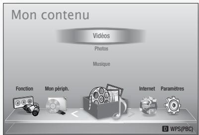 SAMSUNG HT-D6750W - Lecture de contenu à partir d'un périphérique de stockage USB - 2