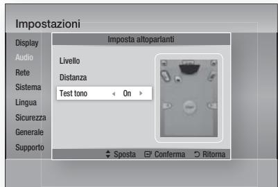 SAMSUNG HT-D6750W - Test tono - 1