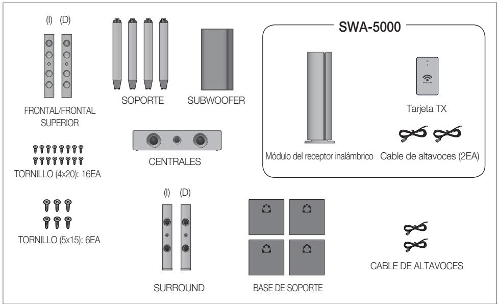 SAMSUNG HT-D6750W - Componentes de los altavoces - 1