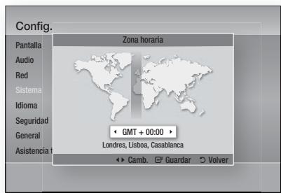 SAMSUNG HT-D6750W - Zona horaria - 1