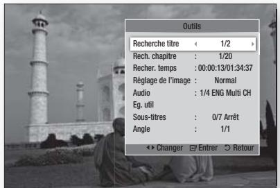 SAMSUNG HT-D6750W - Utilisation du bouton TOOLS - 2