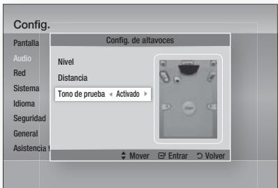 SAMSUNG HT-D6750W - Tono de prueba - 1